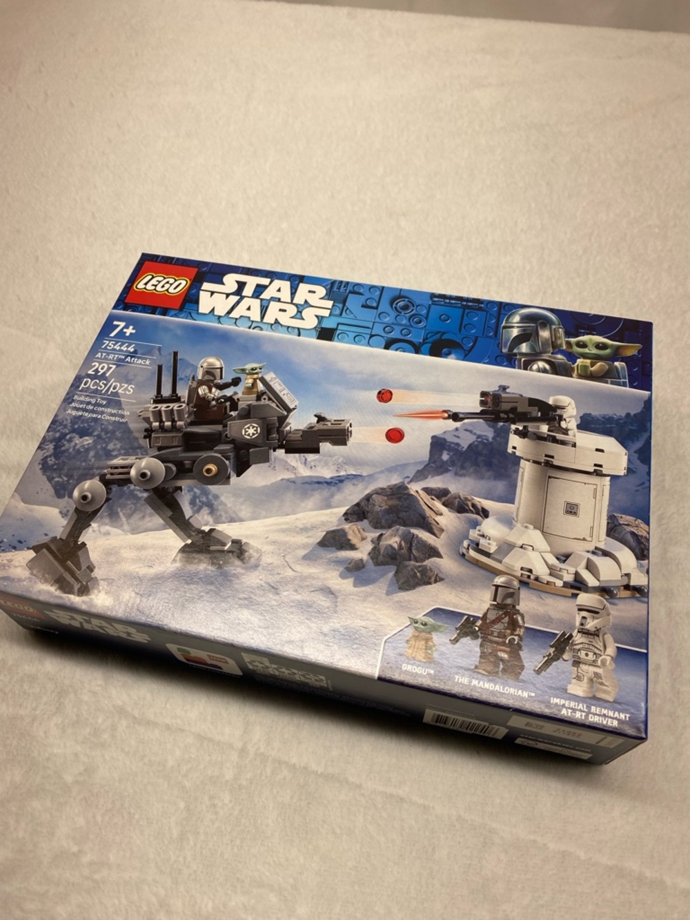 NEW LEGO 75444 Star Wars AT-RT Attack - with The Mandalorian & Grogu Minifigures